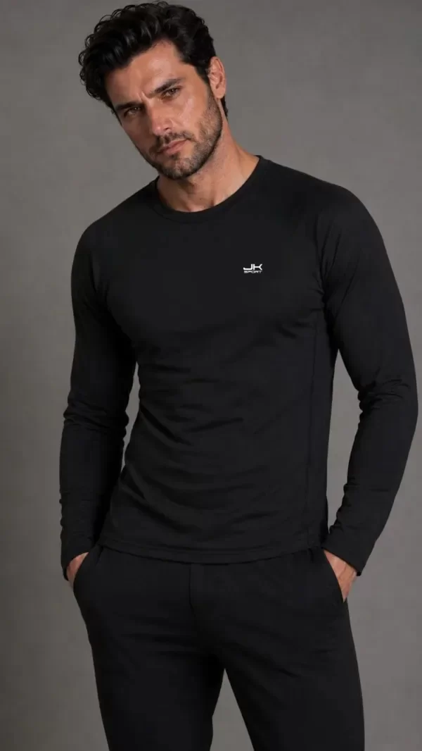 Producto - REMERA TERMICA HOMBRE NEGRA JK