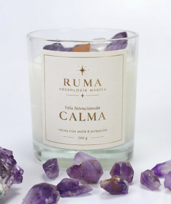 Producto - Vela con cristales intencionados - 2