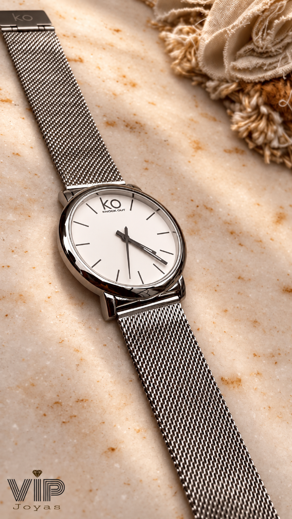 Producto - Reloj Knock Out Plateado - 2
