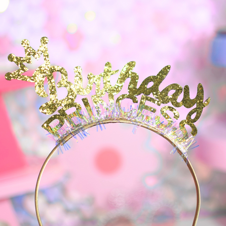 Producto - Vincha "BIRTHDAY PRINCESS"