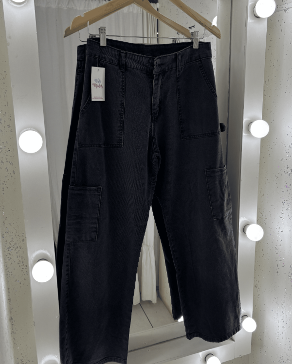 Producto - Jean Baggy Carpintero Gris Oscuro