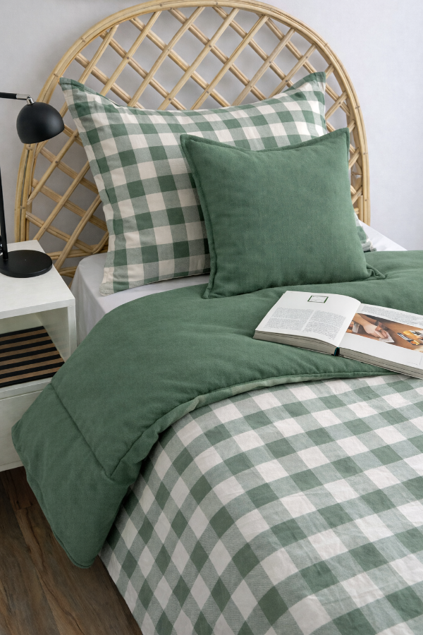 Producto - Almohadón Vichy Cotton 50x70 cms