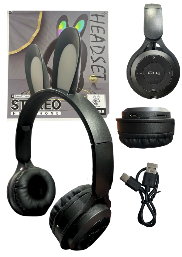 Producto - AURICULAR BLUETOOTH STEREO CON LUCES MZ-08R