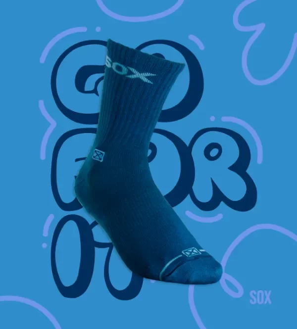 Producto - COLOR SHOUT -Medias Urbanas Azul SOX COVE