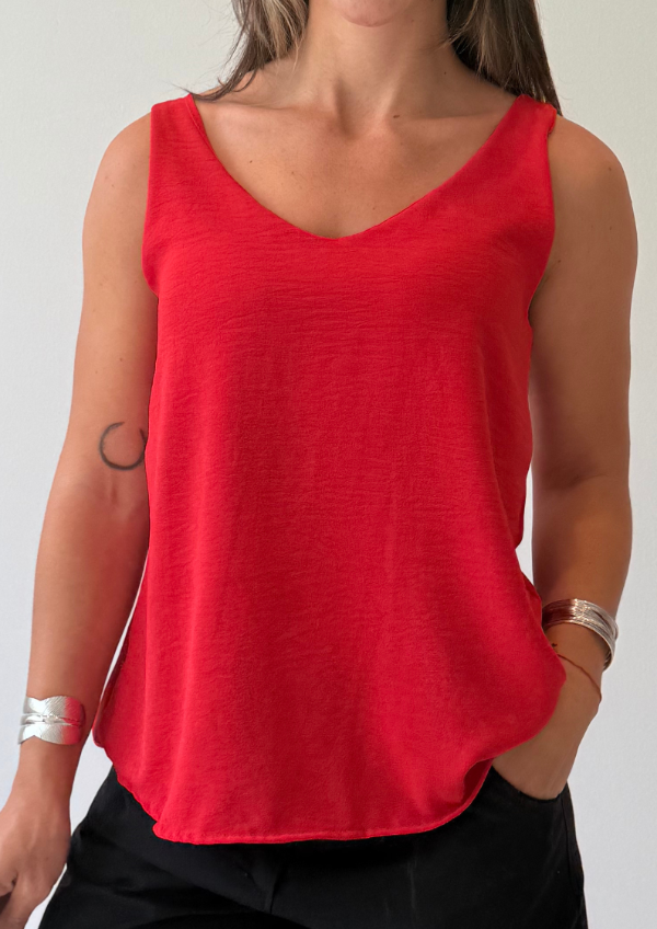 Producto - Blusa MANZANILLA - Rojo