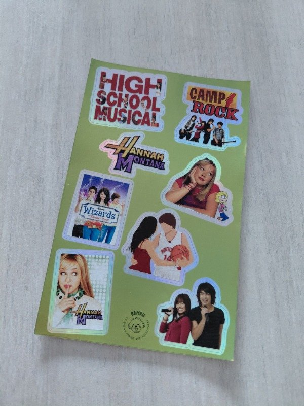 Producto - Planchitas de stickers - Cine #008