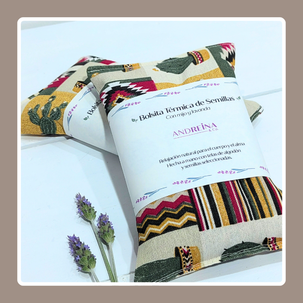 Producto - ALMOHADILLA DE SEMILLAS MODELO CACTUS