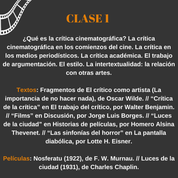 Producto - Taller de crítica cinematográfica - 1