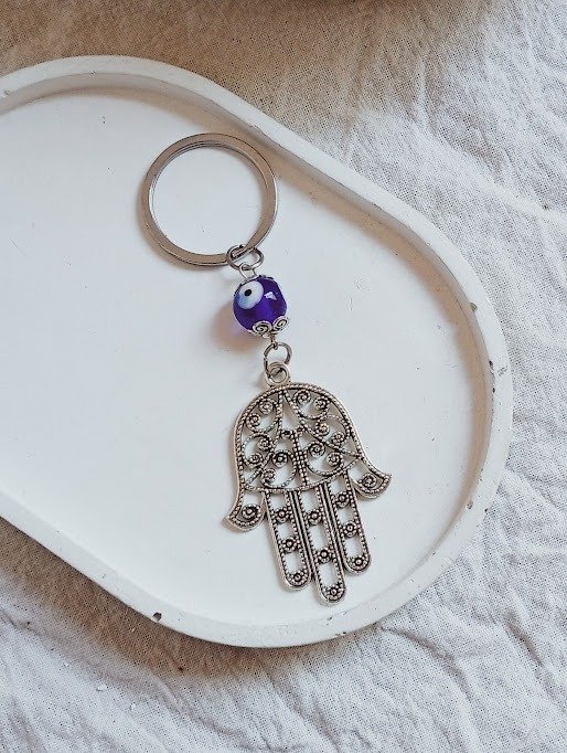 Producto - Llavero ojo turco y hamsa