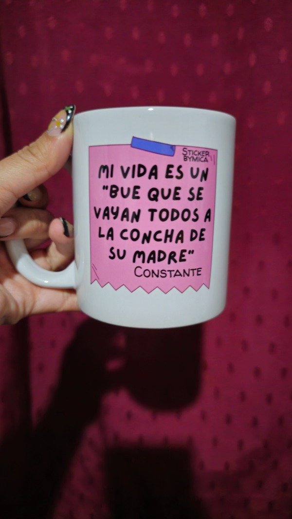 Producto - Taza mi vida es un bue