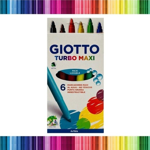 Producto - Marcador turbo maxi Giotto x 6