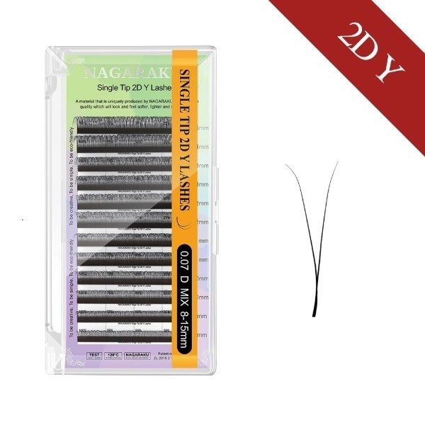 Producto - Pestañas Nagaraku tecnológica 2D Y Mix 07D del 8 al 15