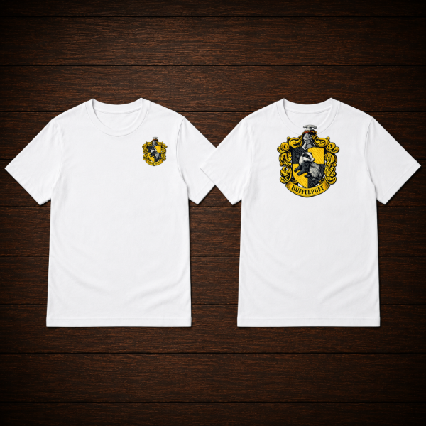Producto - Remera - Escudo Hufflepuff (Harry potter) - 3