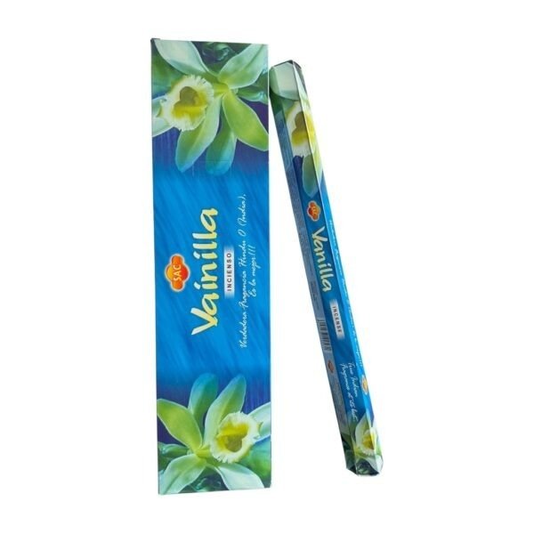 Producto - Sahumerios extra largos SAC vainilla x 6 unid.