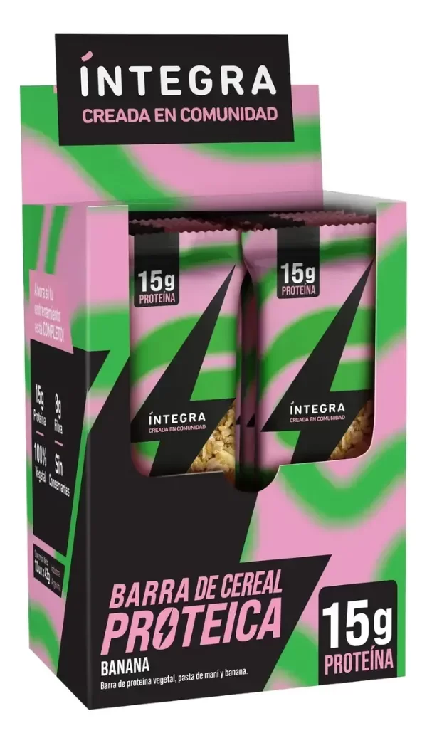 Producto - INTEGRA Barritas proteicas - proteina vegetal - 10u - 1