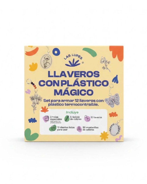 Producto - Llaveros con plástico mágico