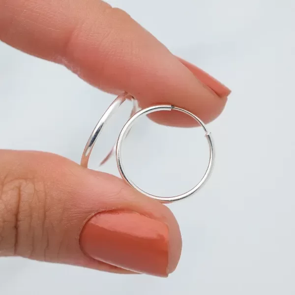 Producto - ARGOLLAS TIFANY PLATA 925