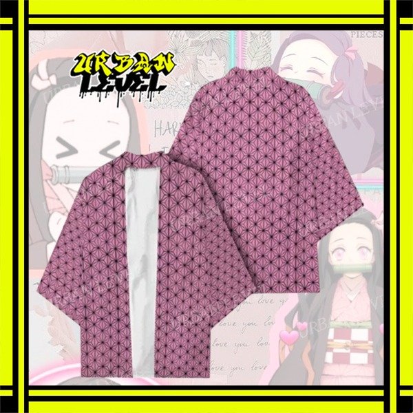 Producto - Kimono Nezuko Kamado ( Haori ) Demon Slayer - Kimetsu No Yaiba