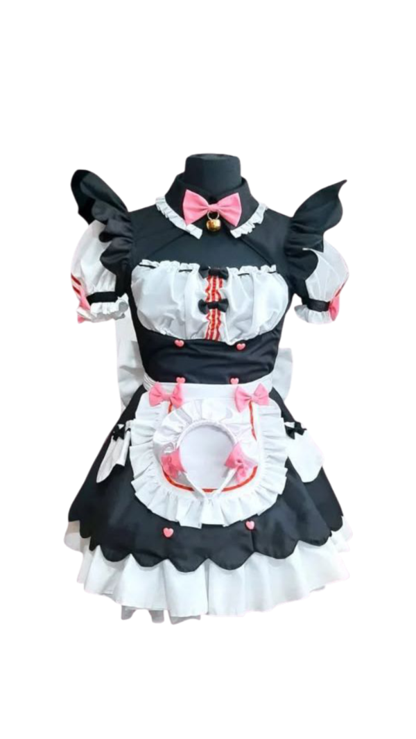 Producto - Nekopara maid manga corta rosa