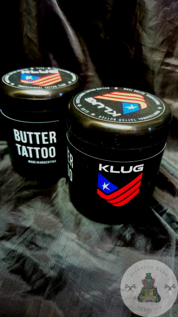 Producto - Klug Butter Tattoo 200cc Profesional Hidratación y Deslizamiento