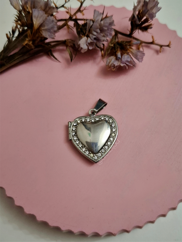 Producto - Dije Relicario con strass