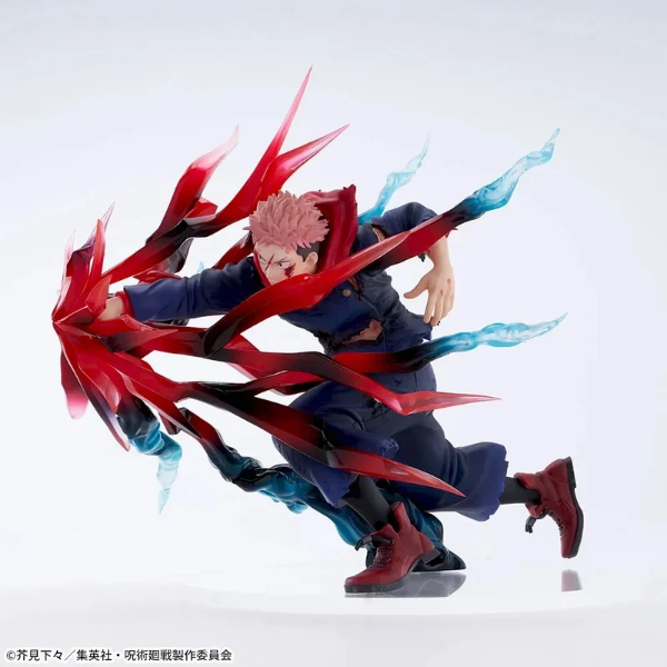 Producto - Figura Original Itadori Atacando - Jujutsu Kaisen - Luminasta - SEGA -18cm
