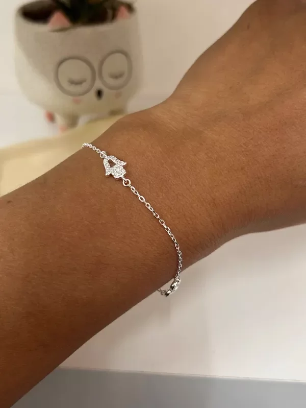 Producto - PULSERA INFINITO Y MANITO CON CUBIC