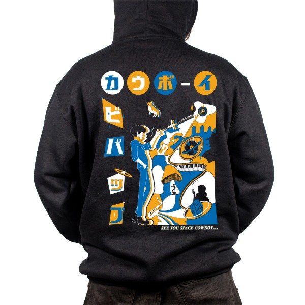 Producto - Buzo cowboy bebop frente y espalda