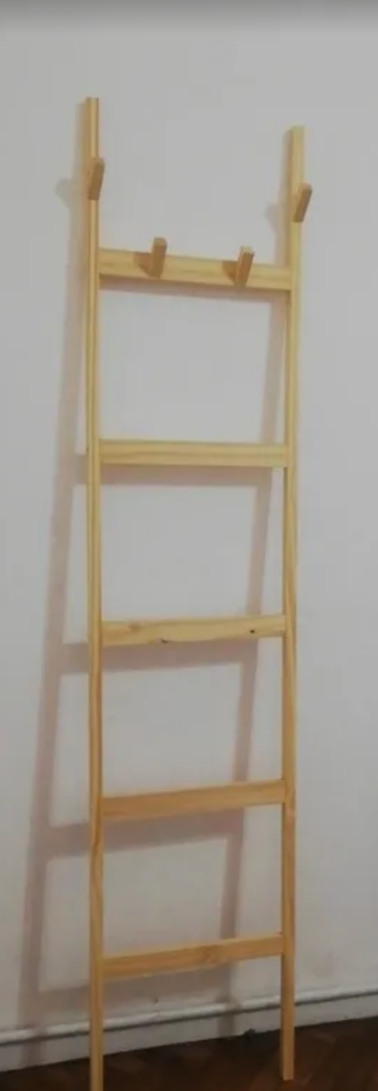 Producto - Escalera perchero 30 x 180 cm