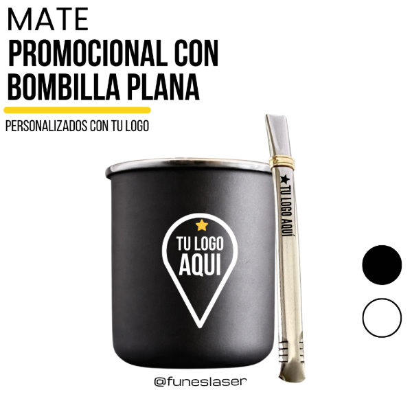 Producto - Mate Promocional con bombilla