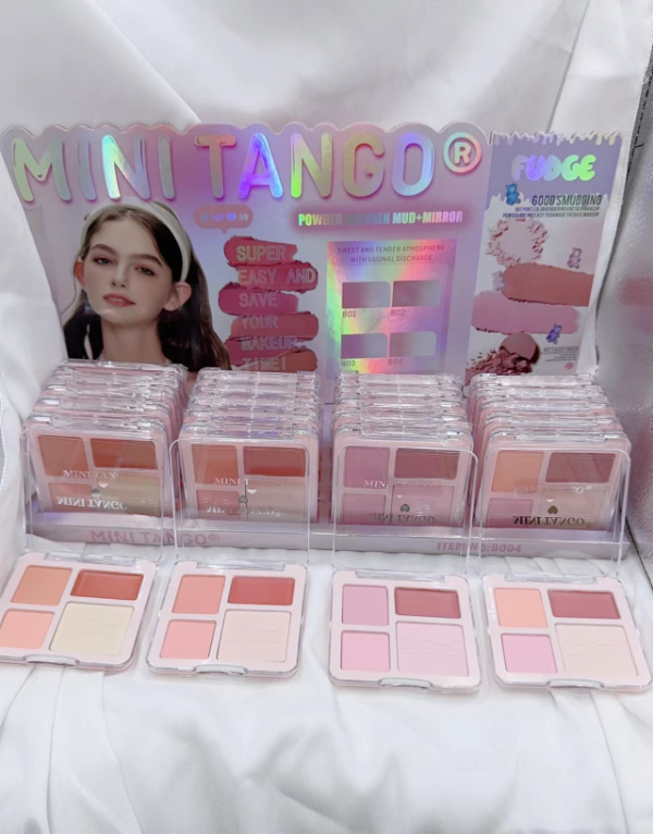 Producto - PALETA RUBOR MINI TANGO 4COLOR B004