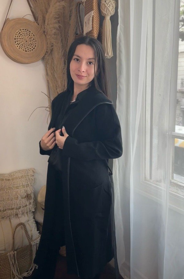 Saco Largo Lola Negro