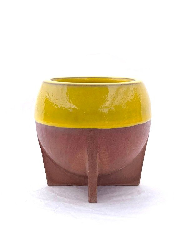 Producto - MATE Esmaltado Amarillo + BOMBILLA + STIKER - 1