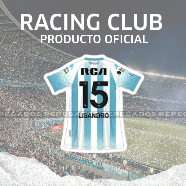 Producto - Camiseta Racing titular 2019 Lisandro 15