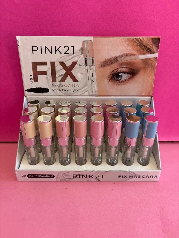 Producto - Caja x24uni. Gel de cejas pink21