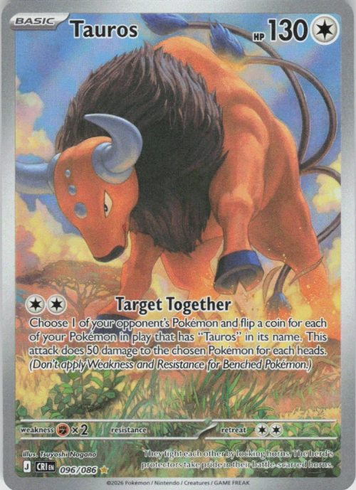 Producto - Tauros (096/086) [Mega Evolution: Chaos Rising]
