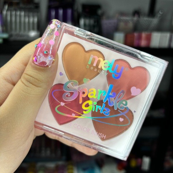 Producto - Rubores x4 Sparkle Girls Mely