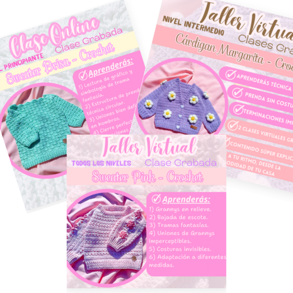 Producto - PACK 3 CLASES PRINCIPIANTES