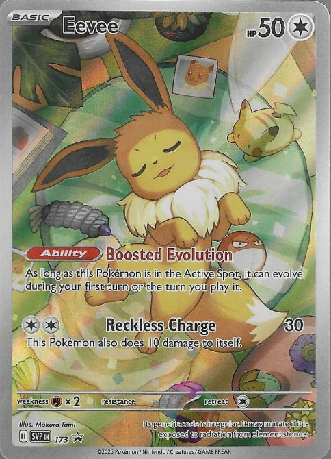 Producto - Eevee SVP173 Scarlet and Violet Black Star Promos