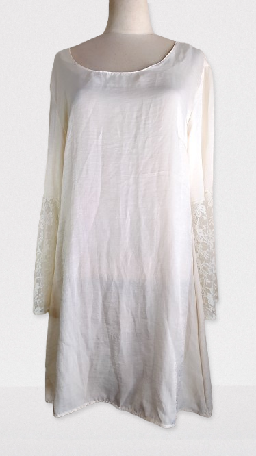 Producto - Vestido Seda y encaje Nuevo TM