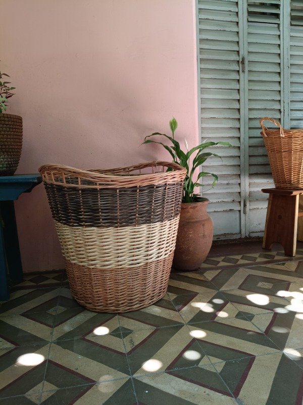 Producto - Canasto tricolor XL