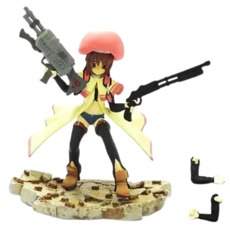 Producto - Gashapon Original Cisqua - Elemental Gelade (brazos intercambiables) 10cm