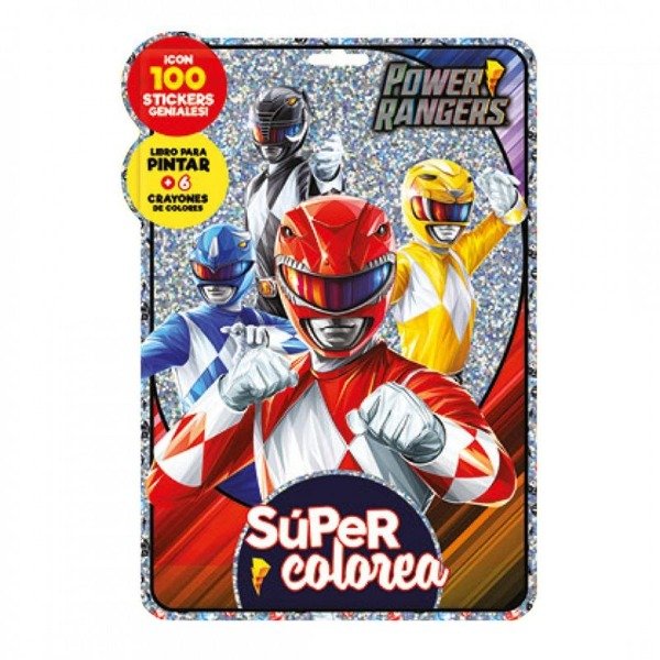 Producto - SET VERTICE SUPER COLOREA POWER RANGERS