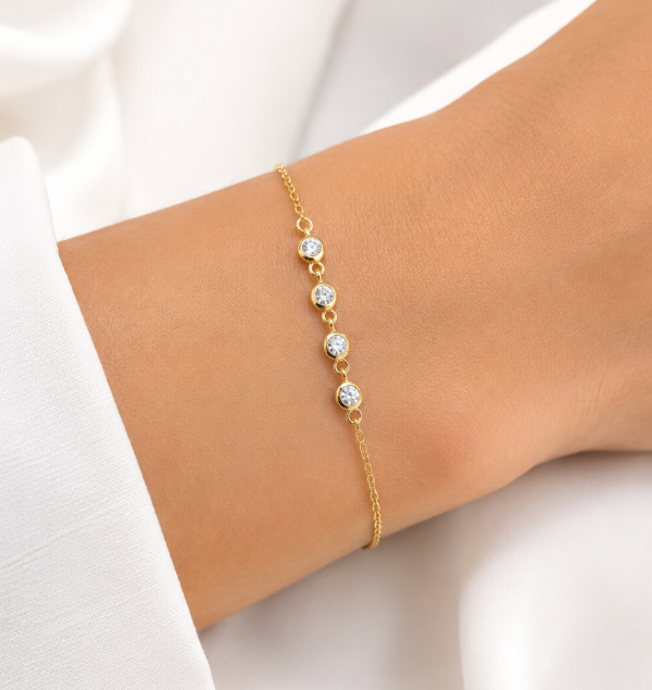 Producto - Pulsera Puntos De Luz Golden