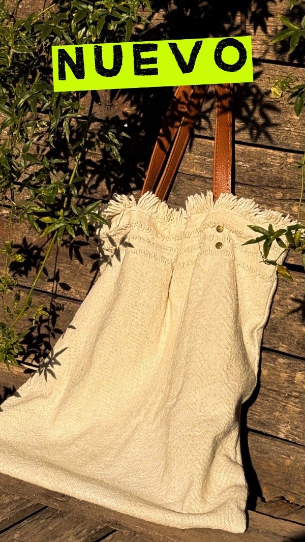 Producto - Bolso Tejido Crudo