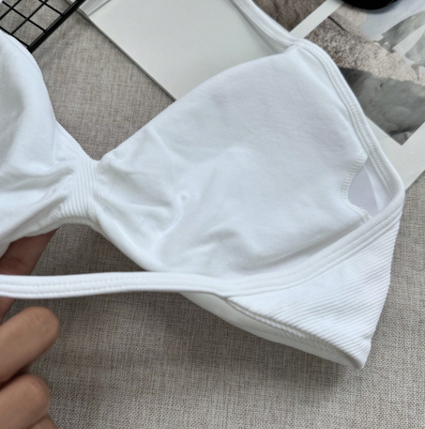 Producto - Top Deportivo con Fruncido Frontal Blanco T.S-M - 3