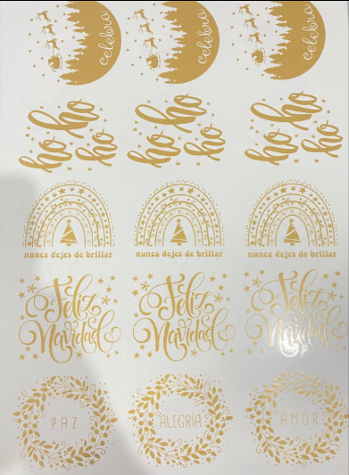 Producto - Navidad dorada