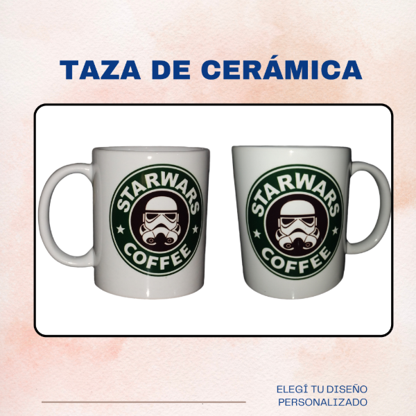 Producto - Taza de Ceramica Blanca