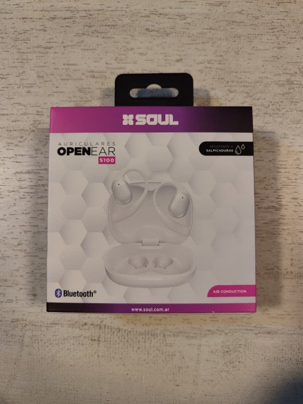Producto - AURICULAR BT SOUL OPENEAR S100 BLANCO - 1