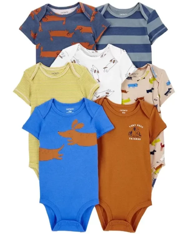 Producto - Multipack 7 bodys mangas cortas